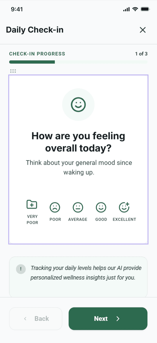 Daily Check-in